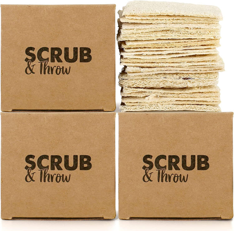 Loofah Scrub Sponge (90 Count)