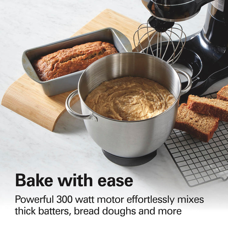 4 Qt Electric Stand Mixer With 7 Speeds