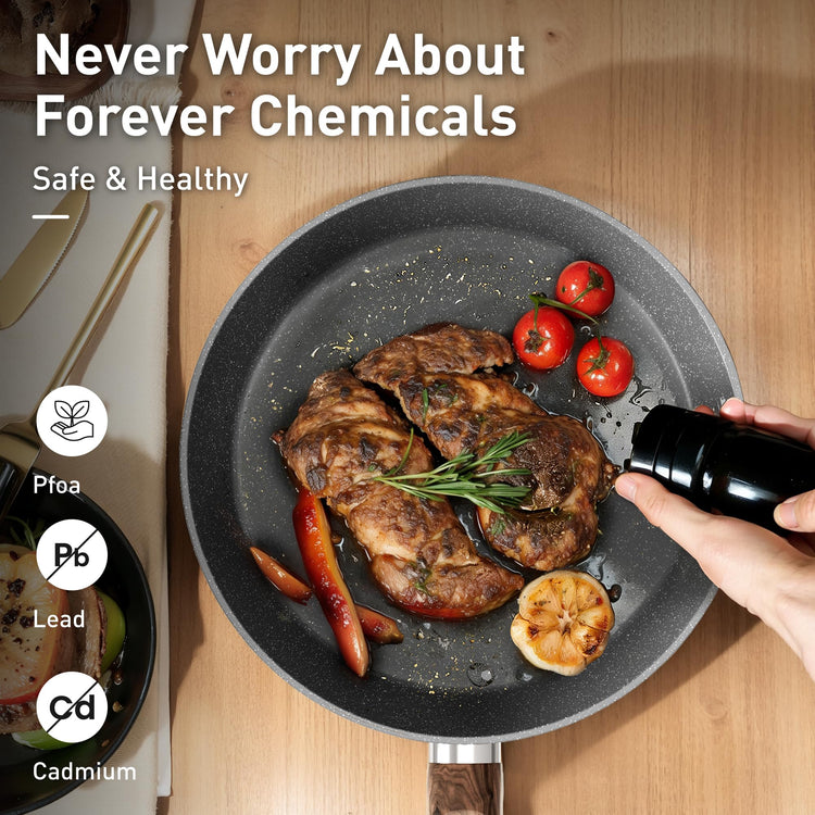 Pots and Pans Set Non Toxic