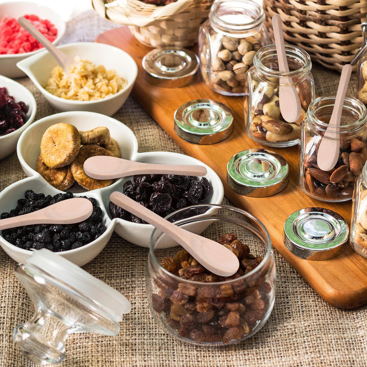 100 Pcs Small Wooden Spoons (100 Count)