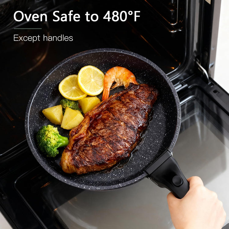 Ceramic Pots and Pans Set Non Stick