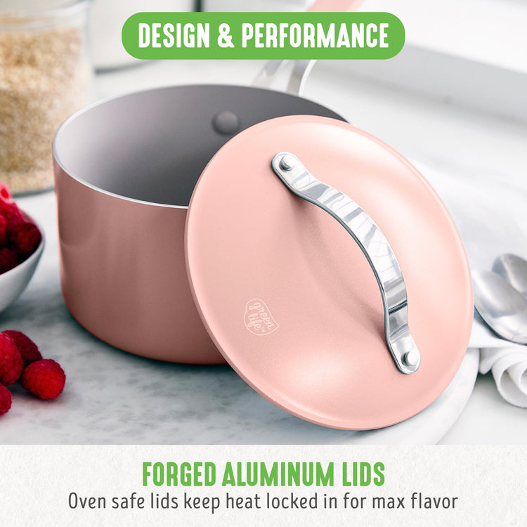 10 Piece Nonstick Ceramic Cookware Set