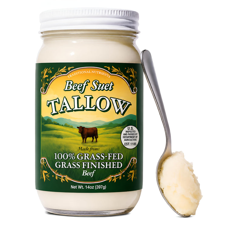 Pasture Raised Beef Tallow (14 Ounce)