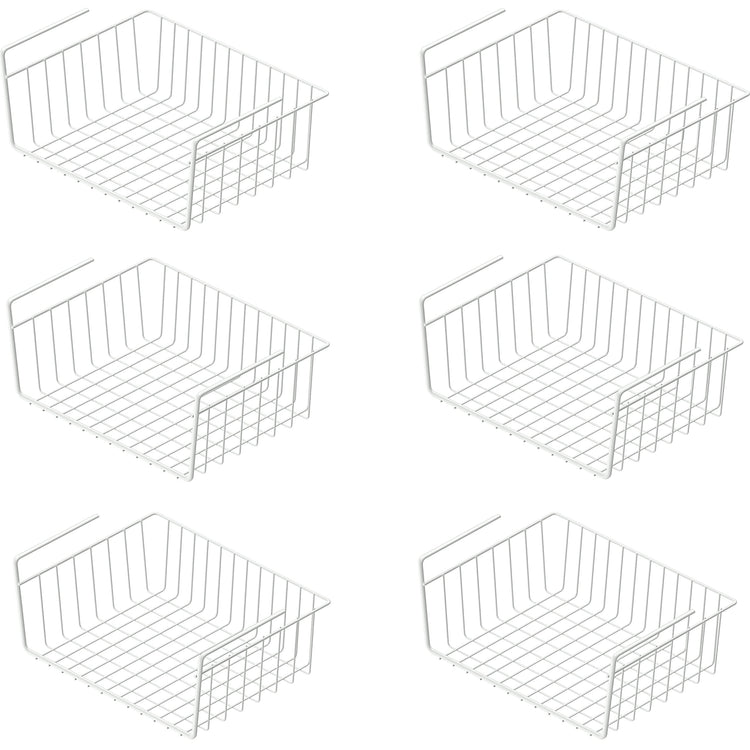 6PK Under Shelf Basket (6 Count)