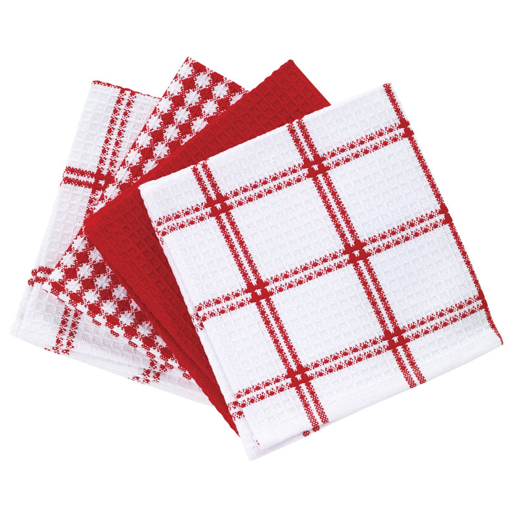 Premium Waffle Dish Cloths (4 Count)