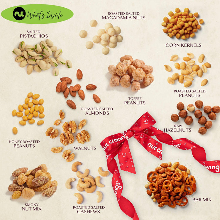 Mixed Nuts Gift Basket