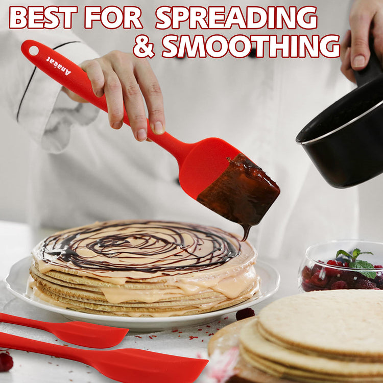 Silicone Spatula Set of 5 (5 Count)