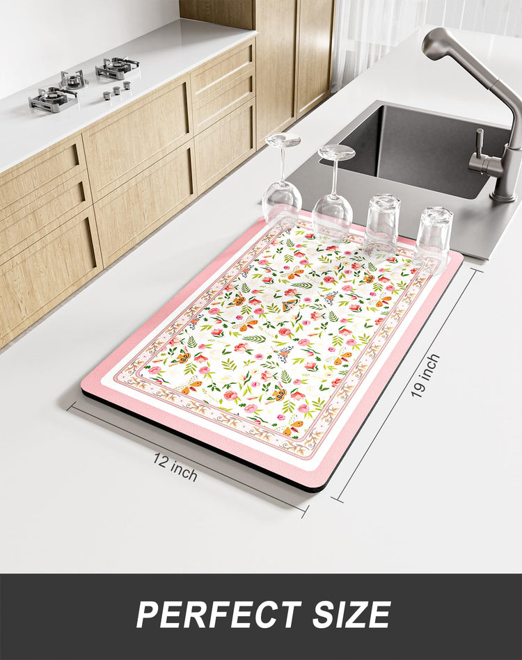 Dish Drying Mat for Kitchen Counter