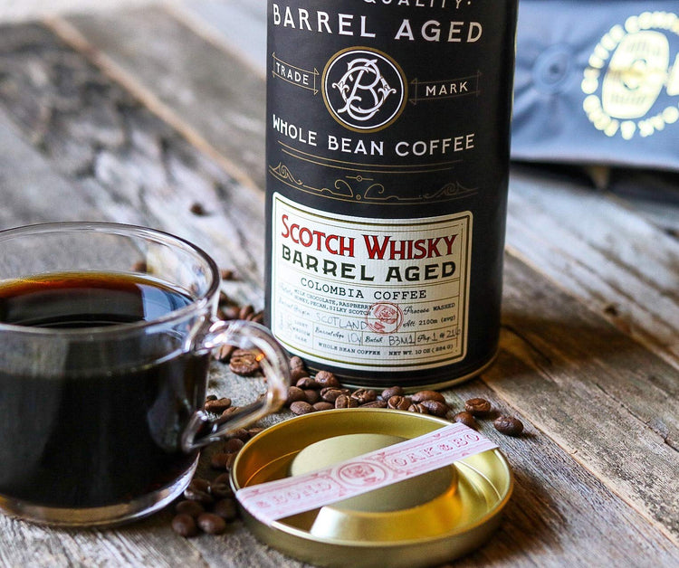Scotch Whisky Barrel Aged Coffee (10 Ounce)