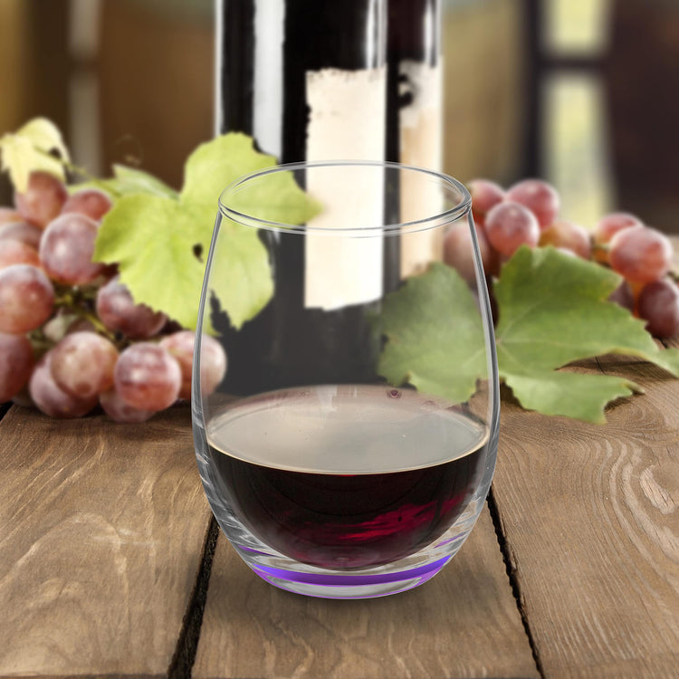 Stemless Wine Glasses by ARC 5.5 oz. Set of 12 (12 Count)