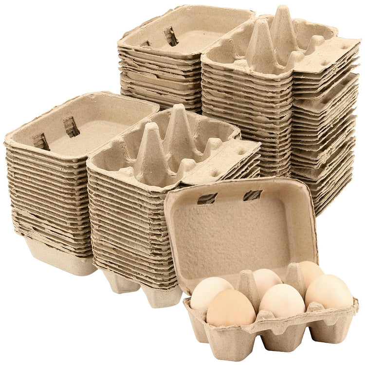 50 Pack Empty Egg Cartons Bulk (50 Count)
