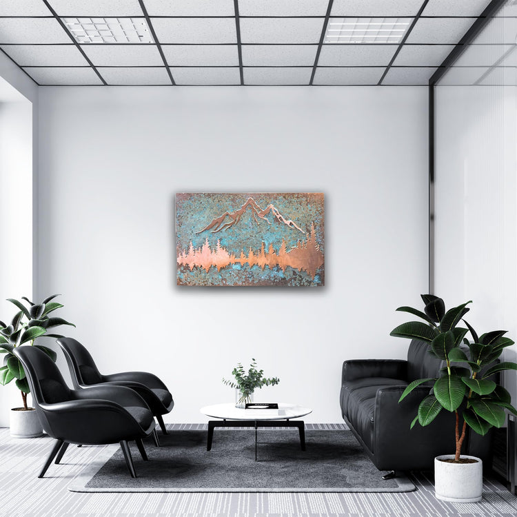 Handmade Copper Wall Art for Home
