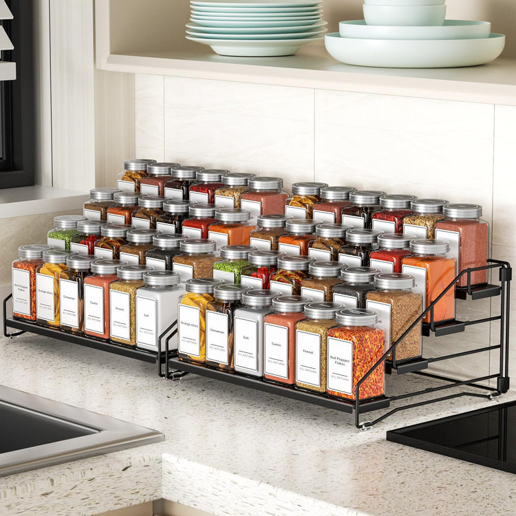 4 Tier Spice Rack Organizer (2 Count)