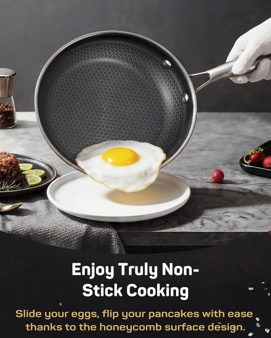 8 Inch Hybrid Nonstick Frying Pan
