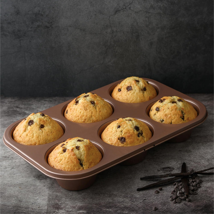 6 Cup Jumbo Muffin Pan Nonstick