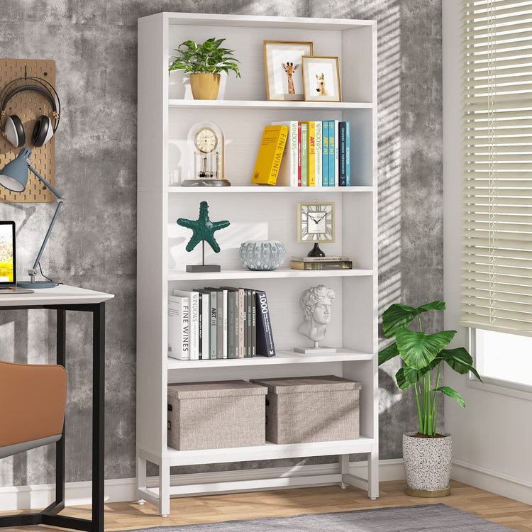 Tall Bookcase and Bookshelf