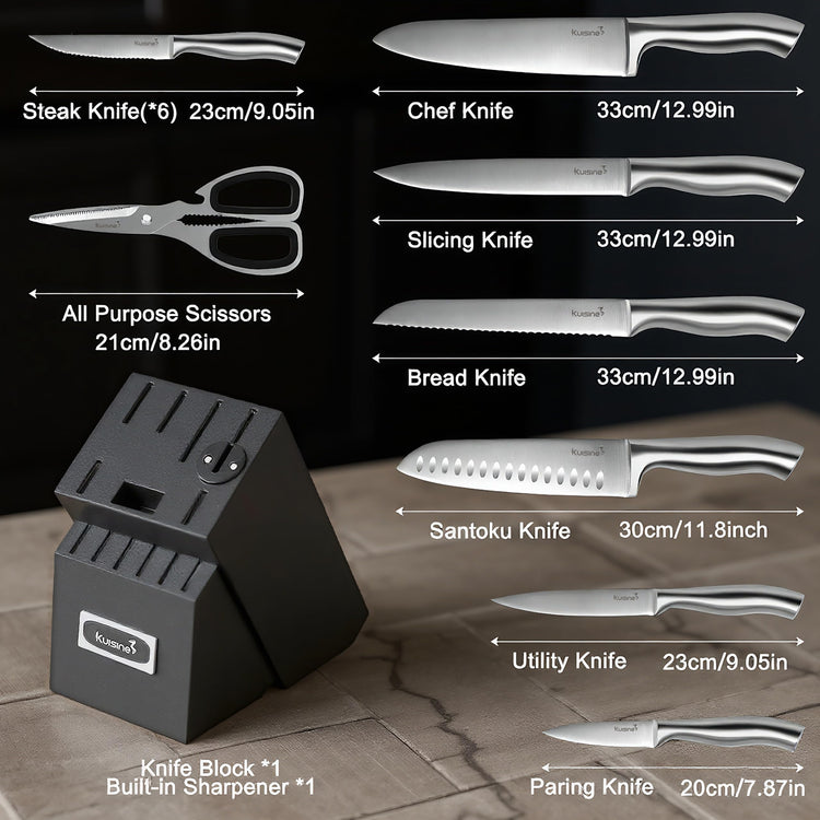 Upgraded Premium Chef Knife Set