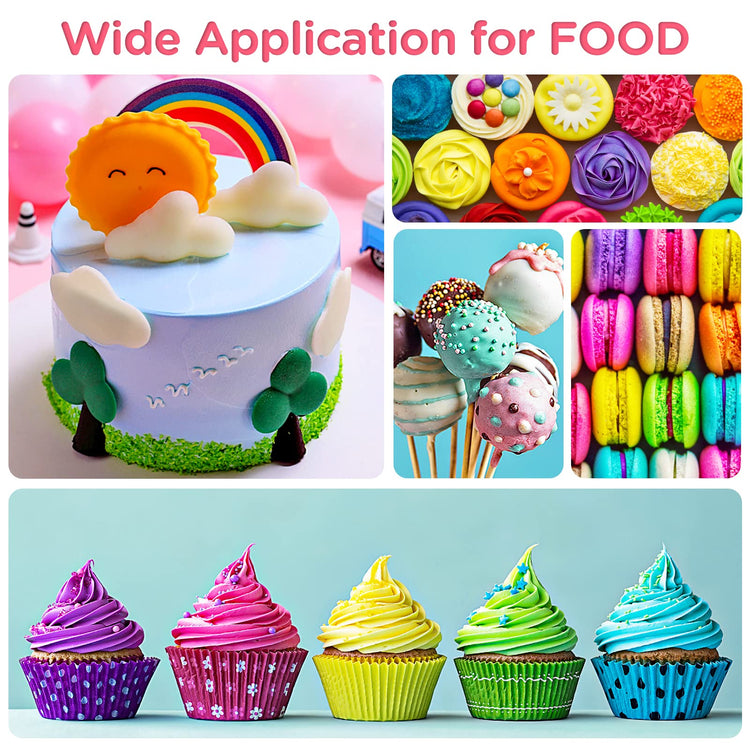 12 Color Food Coloring Set (3 Fl Oz)