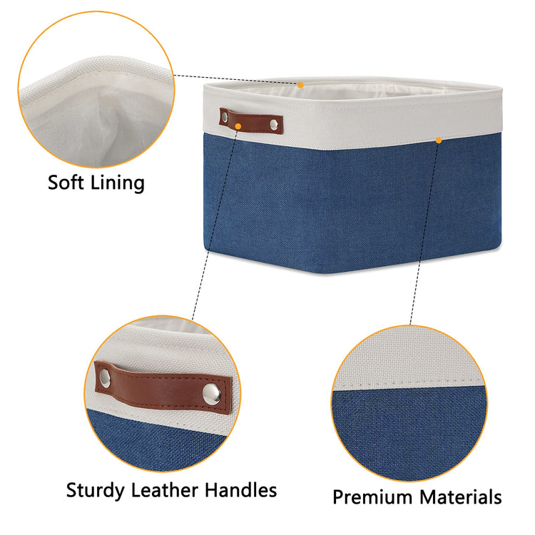 Fabric Storage Bins (3 Count)