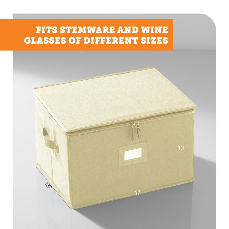 Wine Glass Storage Case