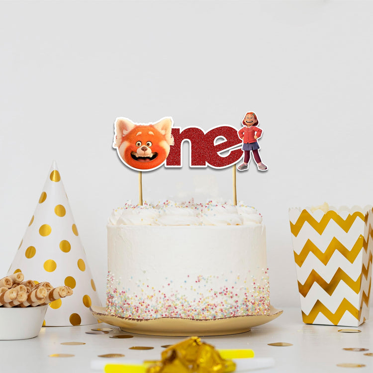 Trning Red One Cake Topper