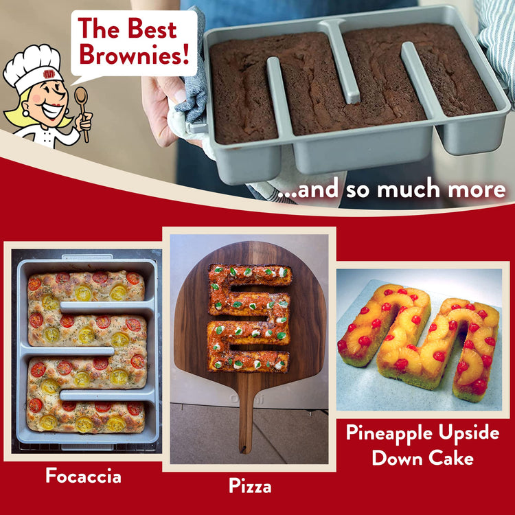 Original Nonstick All Edges Brownie Baking Pan