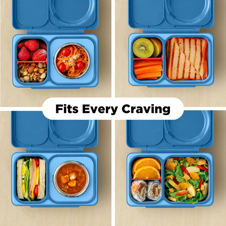 OmieBox UP Kids Insulated Bento Box