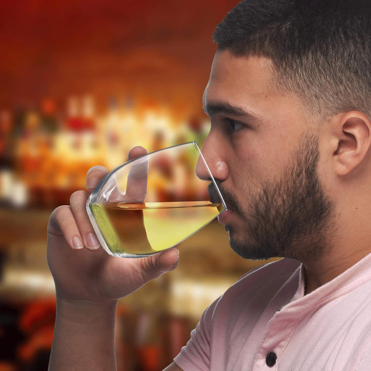 10 ARC Stemless Wine Glasses Set (10 Count)