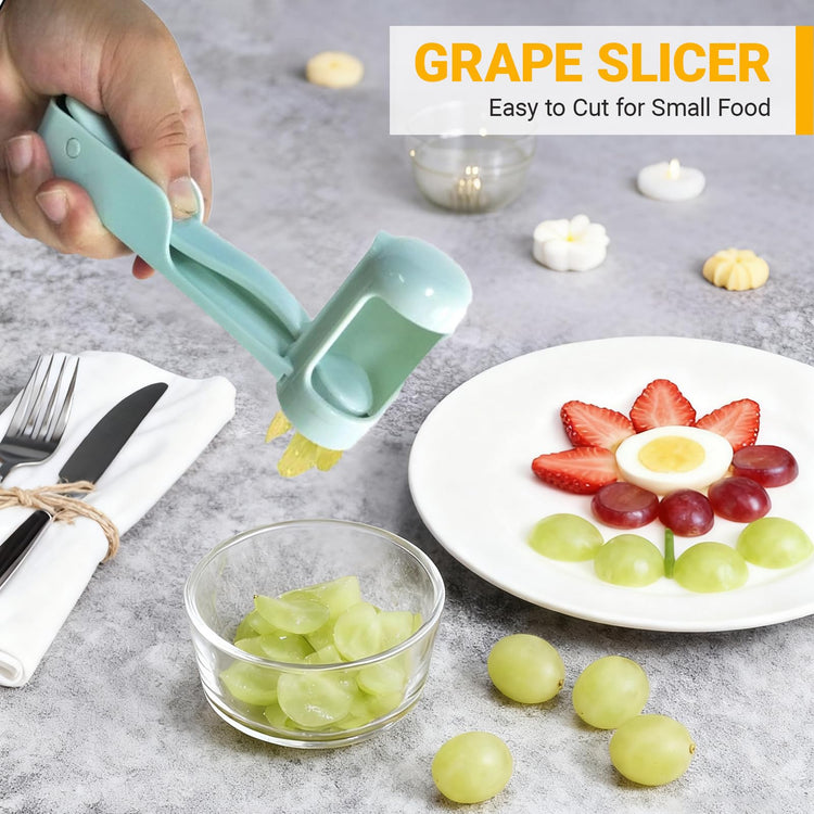 Egg Slicer and Grape Slicer for Fruit Salad