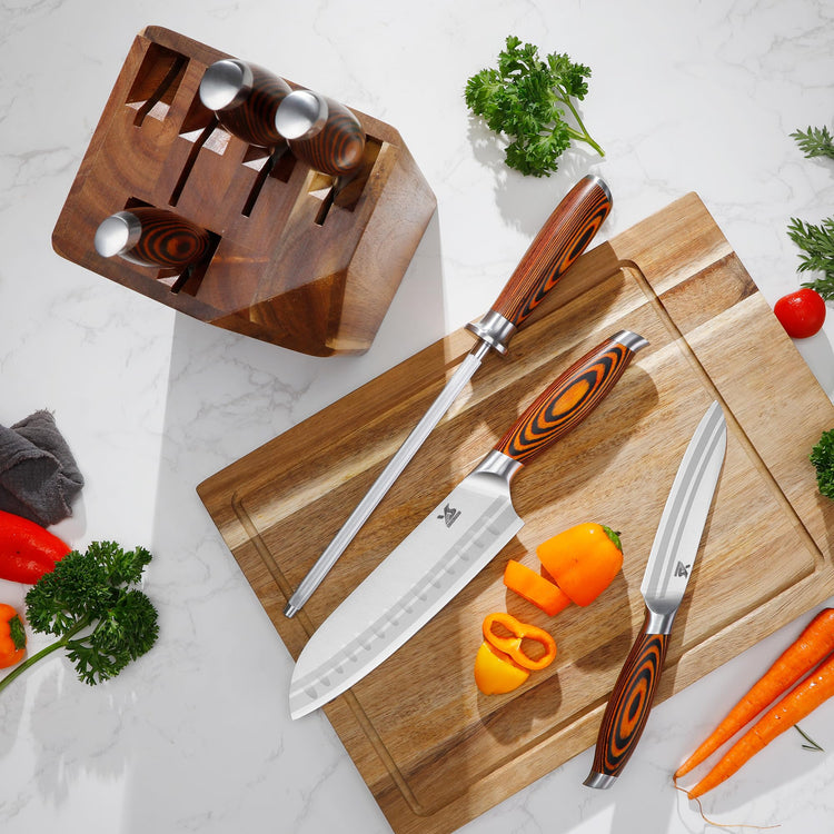 7pcs Knife Block Set (7 Count)
