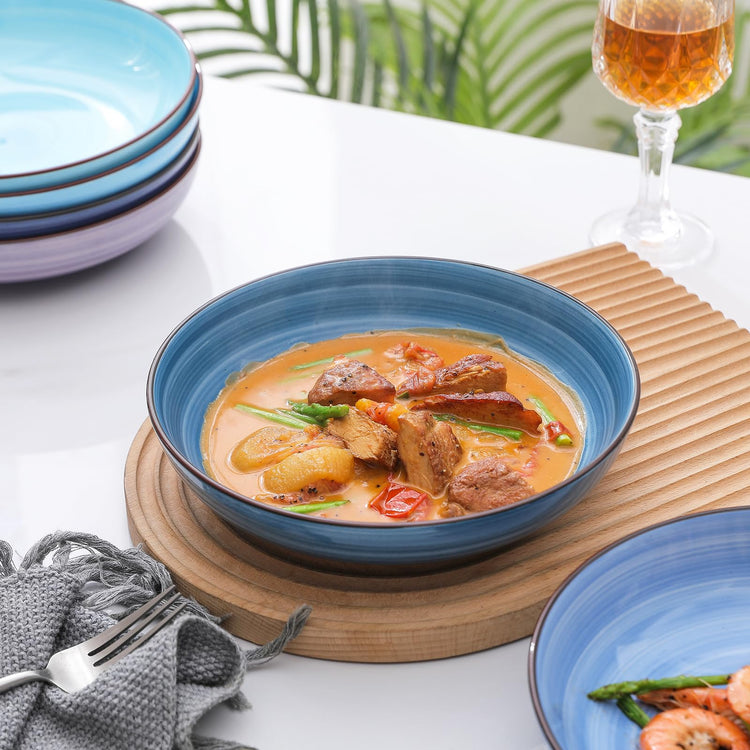 Ceramic Plates and Bowls Set