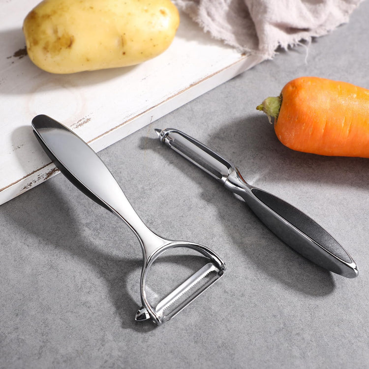 Vegetable Peeler Stainless Steel Potato Peelers Y (2 Count)