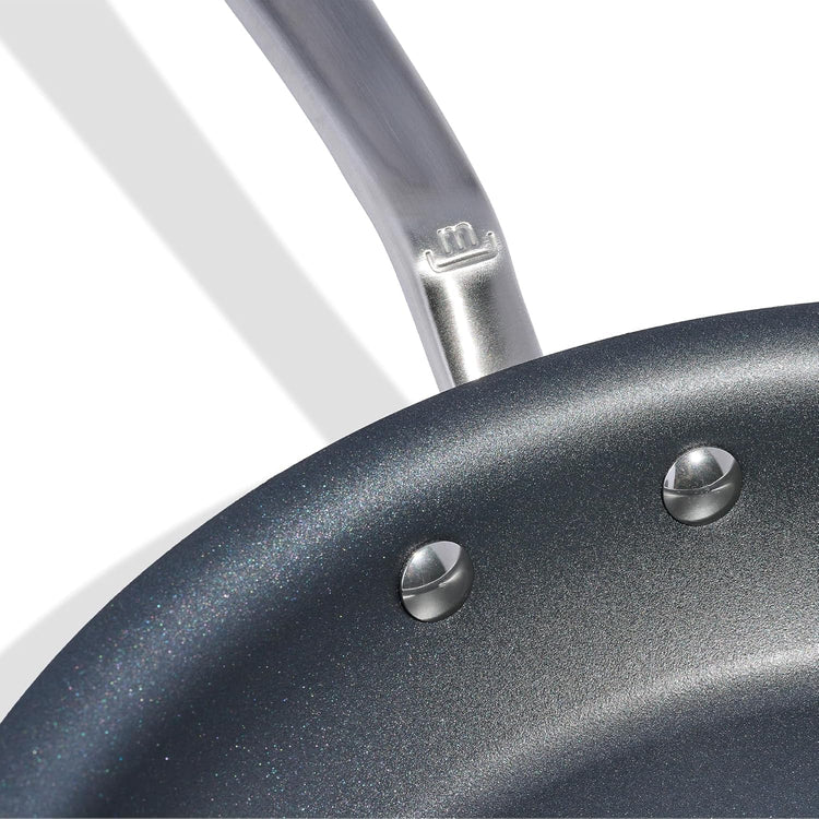 Made In Cookware - ProCoat 12" Non Stick Frying Pan (Graphite) - 5 Ply Stainless Clad Nonstick - Professional Cookware - Crafted in Italy - Induction Compatible