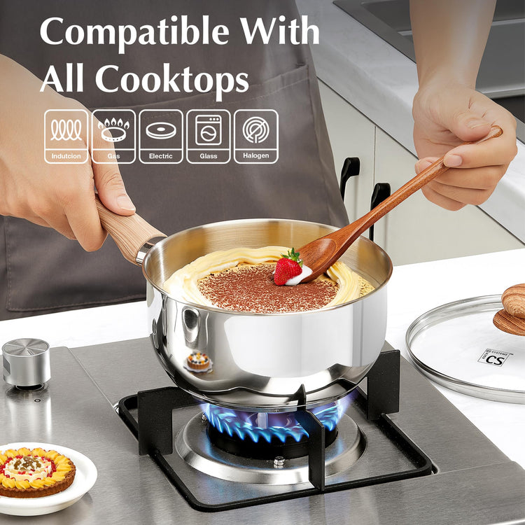 Stainless Steel Saucepan