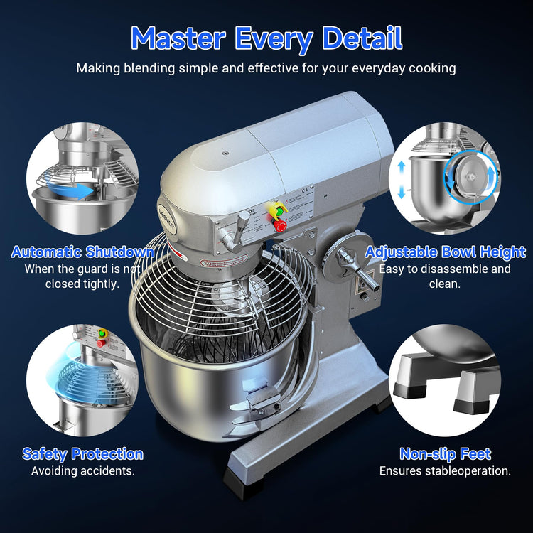 Commercial Food Mixer 30Qt