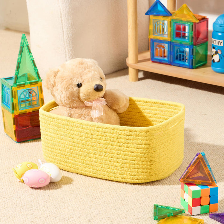 Small Storage Baskets for Organizing (3 Count)