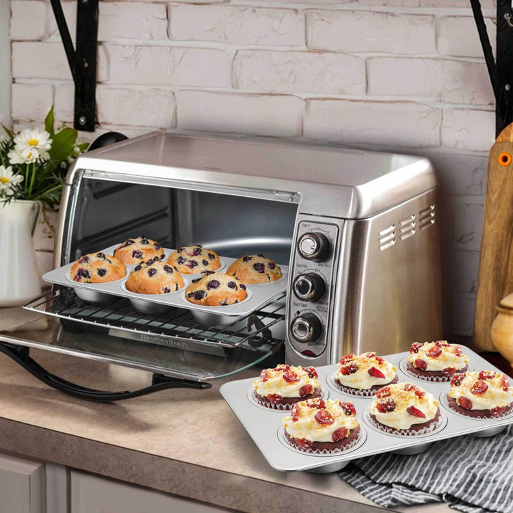 Stainless Steel Muffin Pans 6 (2.1 Count)