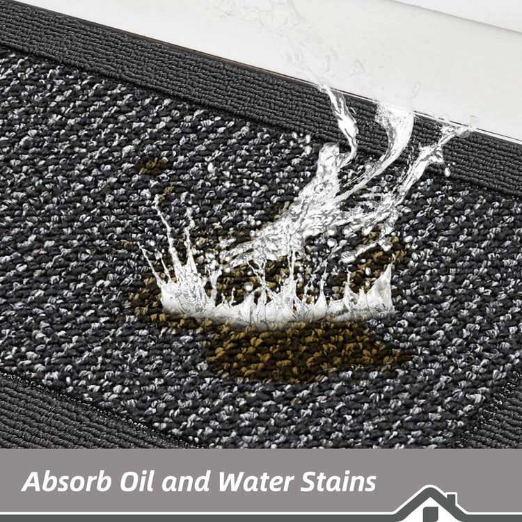 Kitchen Rugs Set of 2 (15 Sq Ft)