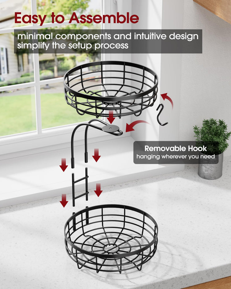 Fruit Basket for Kitchen Counter