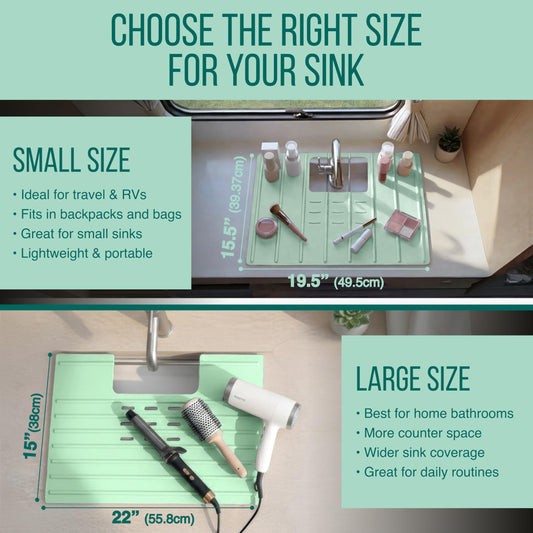 Bathroom Sink Cover for Counter Space