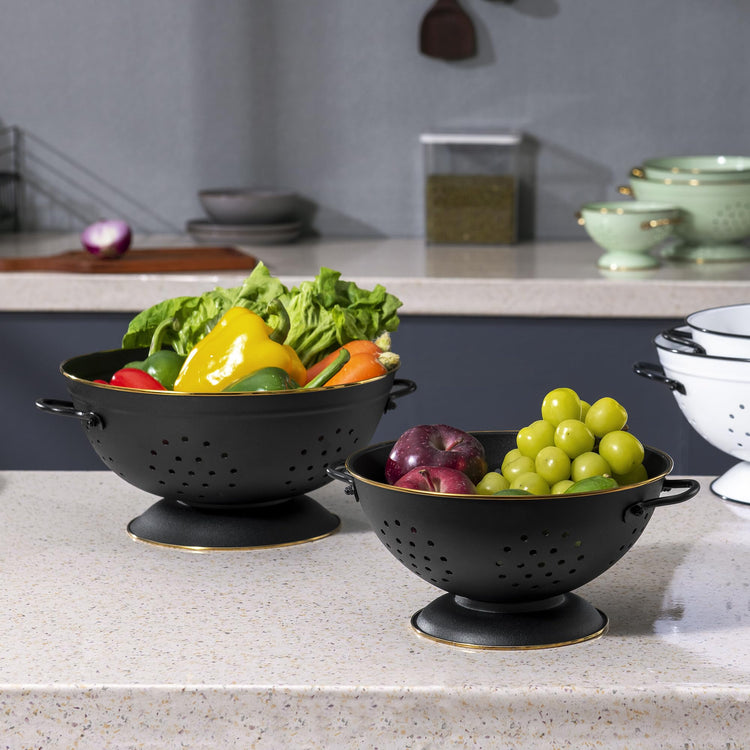 Metal Colander Set of 2