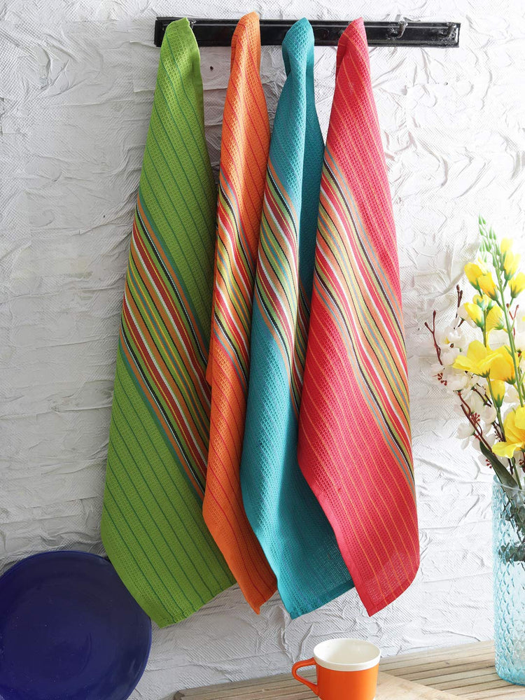 100% Cotton Salsa Kitchen Towels (4 Count)