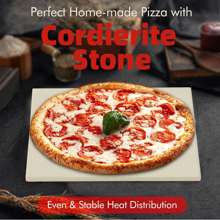 12.6" Square Pizza Stone