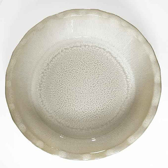 Emile Henry Made In France Limited Edition 175th ANNIVERSARY PIE DISH, PEARL/TAUPE