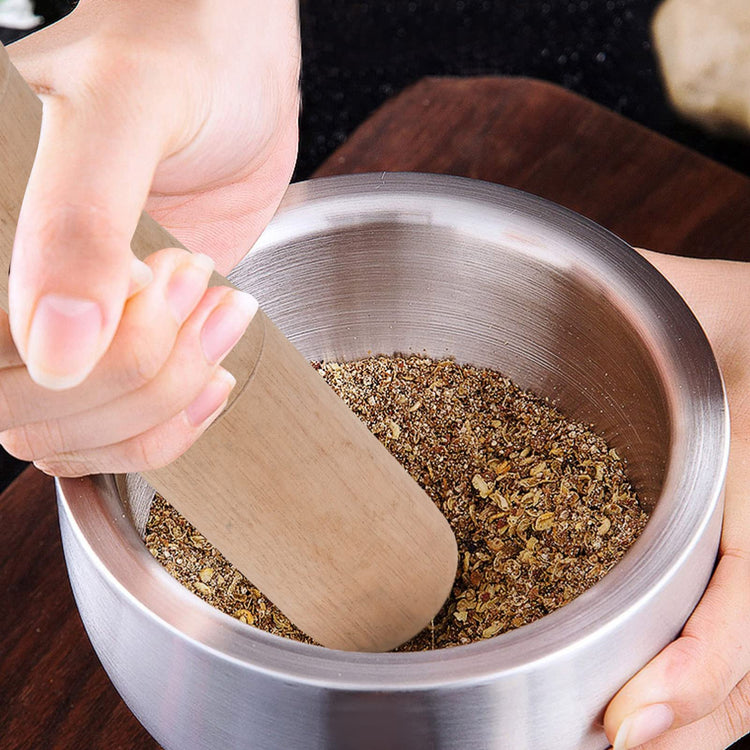 Wooden Muddler for Cocktails 6.8 inch