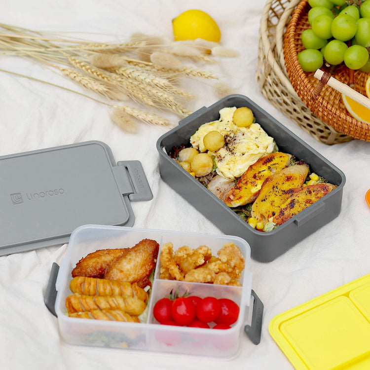 Stackable 2 Tier Adult Bento Box