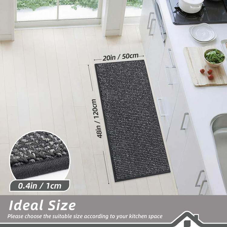 Kitchen Runner Rugs 20"x48" (7 Sq Ft)
