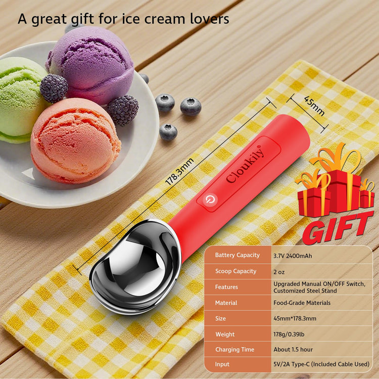 Gen 3.0 Heated Ice Cream Scoop