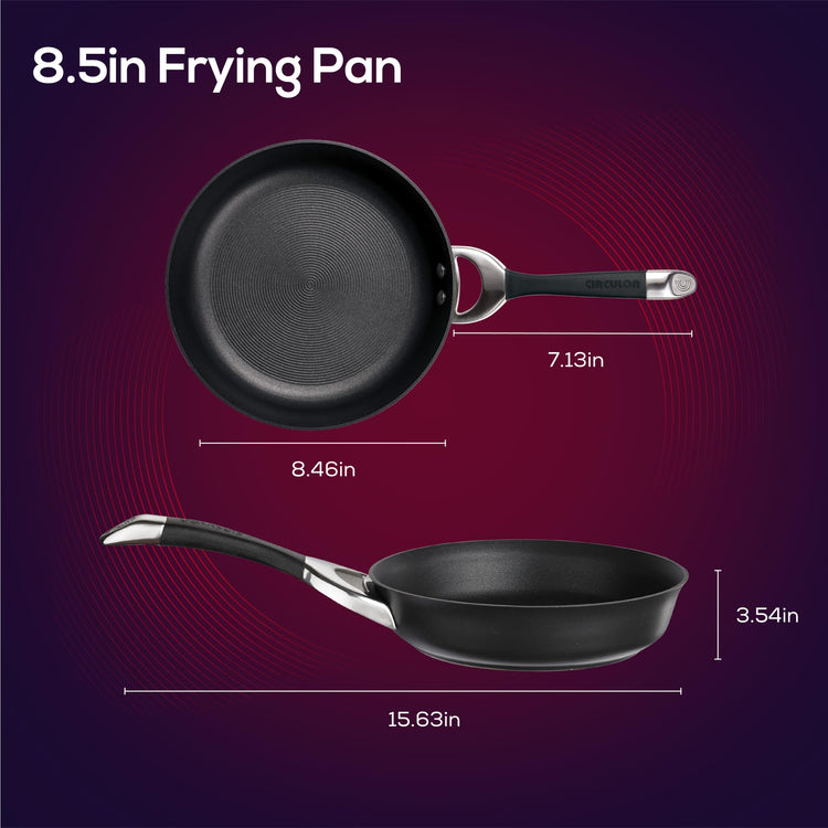 Symmetry Hard Anodized Nonstick Induction Frying Pan