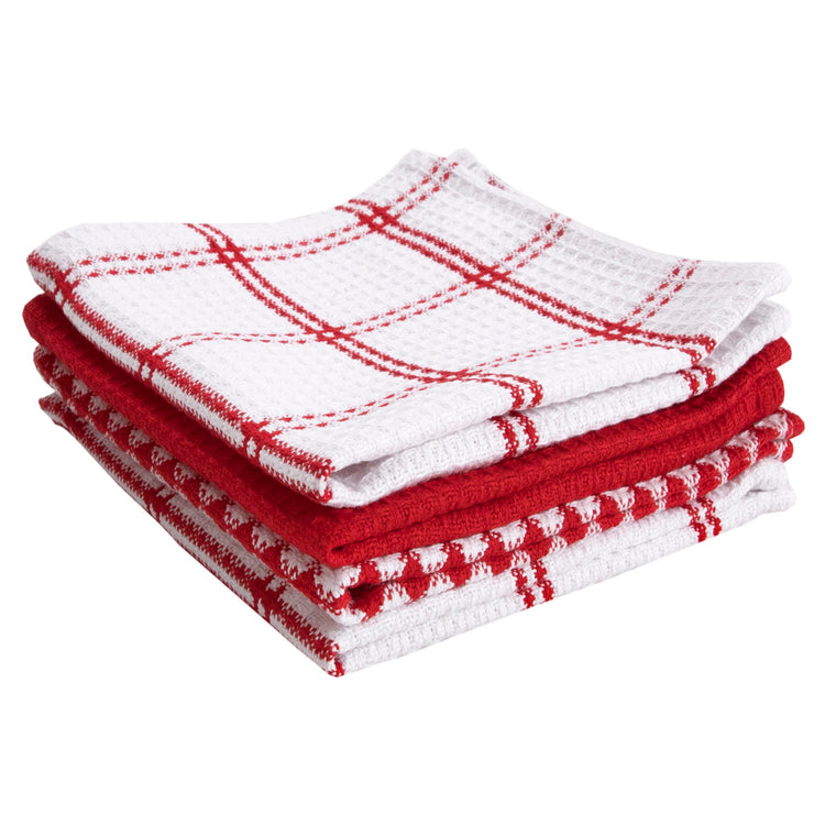 Premium Waffle Dish Cloths (4 Count)